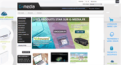 Desktop Screenshot of g-media.fr